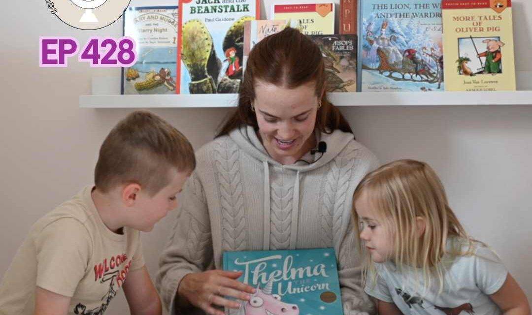 EP 428: Read THELMA THE UNICORN with Me and My Niece & Nephew!