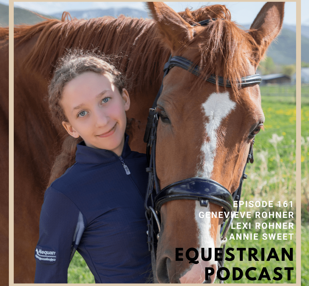 The Youngest Classified Para-Equestrian with Genevieve Rohner, Mom Lexi Rohner, and Trainer Annie Sweet