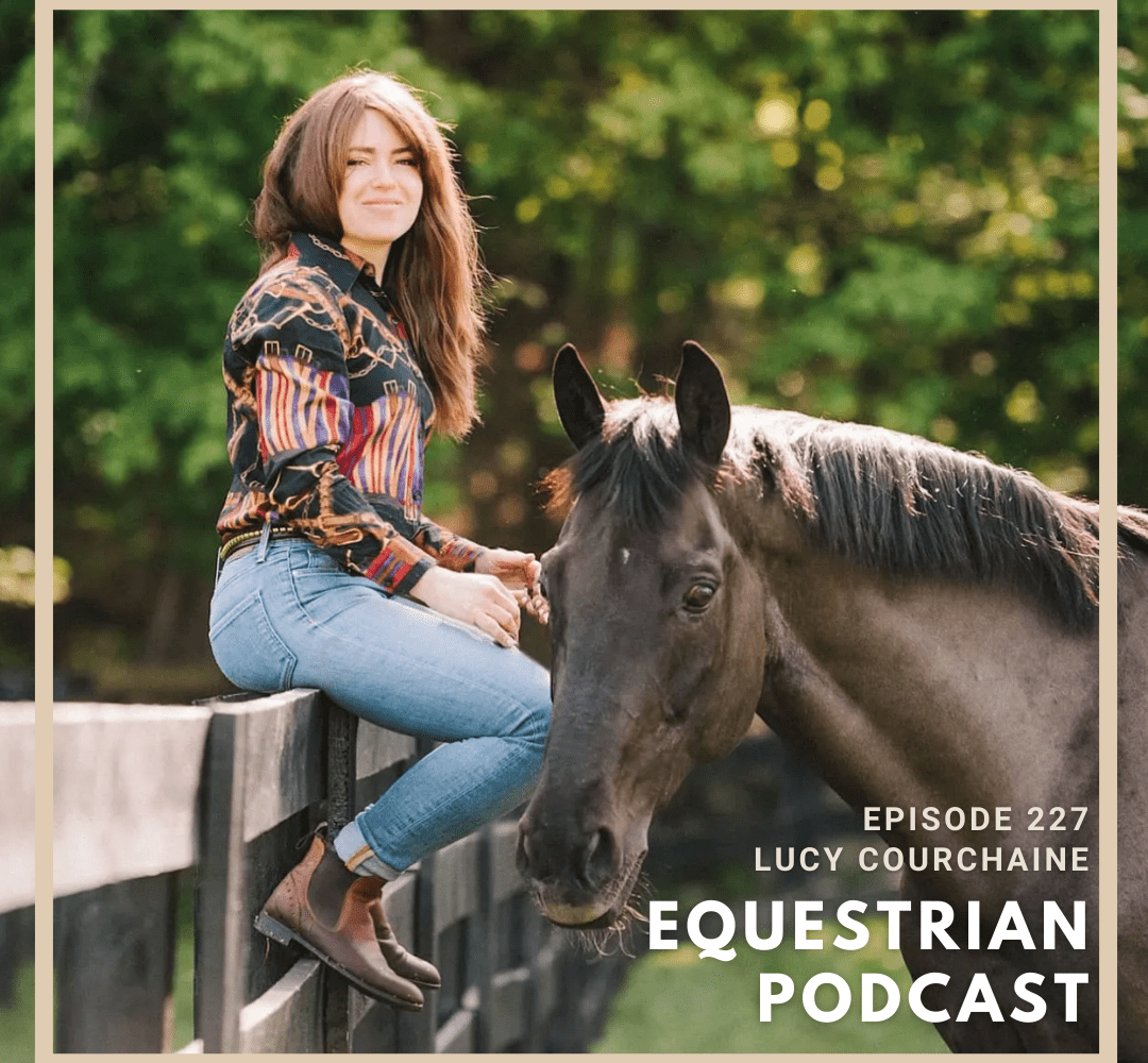 How Lucy Courchaine Navigates Motherhood while Running a Dressage Business