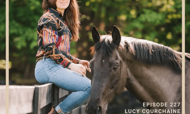 How Lucy Courchaine Navigates Motherhood while Running a Dressage Business