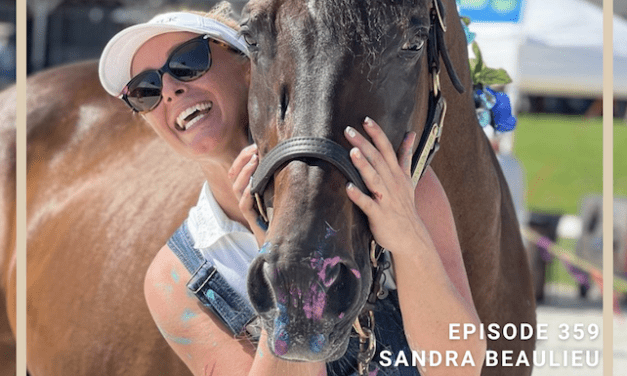 How Sandra Beaulieu Creates Art From Horseback